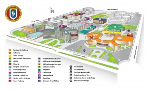 Mapa del Hospital Universitario